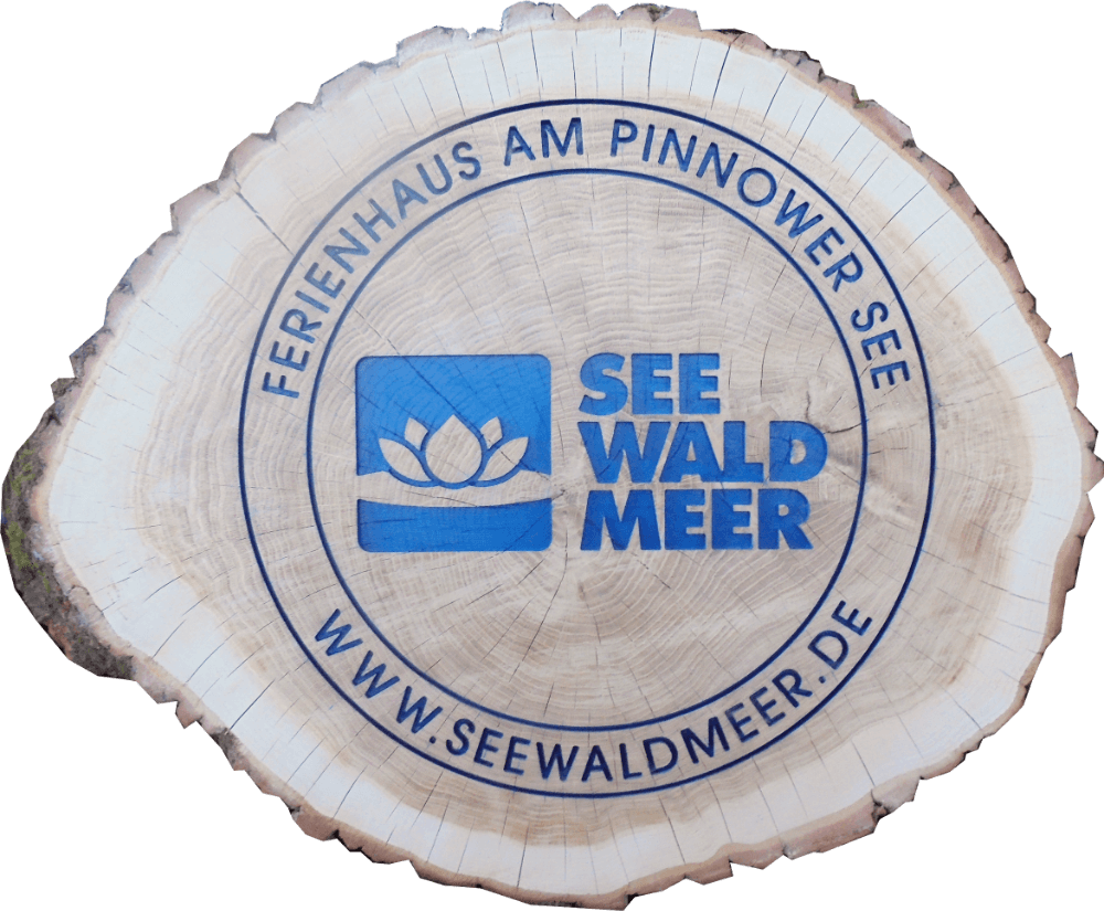 Baumscheibe, Logo eingraviert